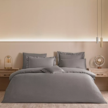 Komplet pościeli żakardowej Valeron Davillo Anthracite