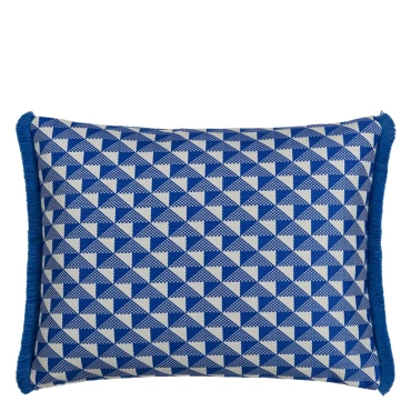 Poduszka dekoracyjna Designers Guild Outdoor Tarakan Cobalt