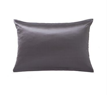 Poszewka jedwabna Blanc Des Vosges Volupte Antracytowa