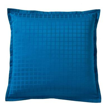 Poszewka satynowa Blanc Des Vosges Palace Niebieska 