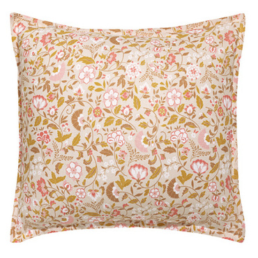 Poszewka lniana Le Jacquard Français Boheme Beige