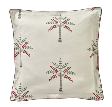 Poszewka satynowa Sanderson Palm Grove Grenade