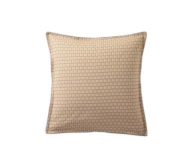 Poszewka perkalowa Blanc Des Vosges Dandy Żółta