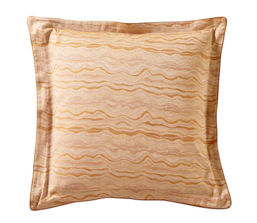 Poszewka satynowa Blanc Des Vosges Agathe Miodowa