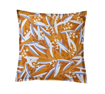 Poszewka perkalowa Blanc Des Vosges Botanico Złota