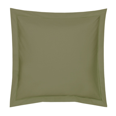 Poszewka perkalowa Blanc Des Vosges UNI Kaki