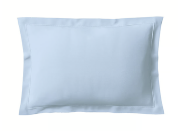 Poszewka perkalowa Anne de Solene Vexin Azur