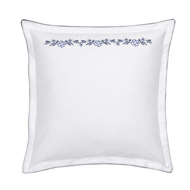 Poszewka satynowa Alexandre Turpault Mirabeau Blue