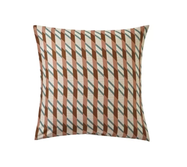 Poszewka satynowa Blanc Des Vosges Fusion Beżowa