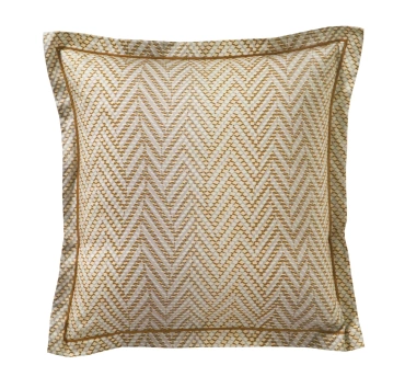 Poszewka satynowa Blanc Des Vosges Gravity Beżowa