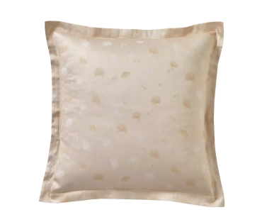 Poszewka żakardowa Blanc Des Vosges Kyoto Beżowa