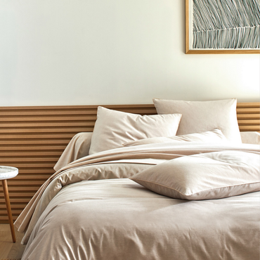 Pościel ekologiczna Blanc Des Vosges Avenir Ressources Kremowa 