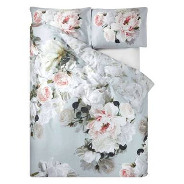 Poszwa satynowa Designers Guild Peona Grande Zinc