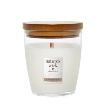 Świeca zapachowa WoodWick Nature's Cashmere Wool
