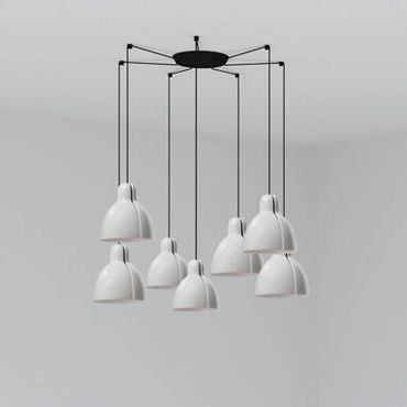 Lampa wisząca Faro Barcelona Venice 200 7L White