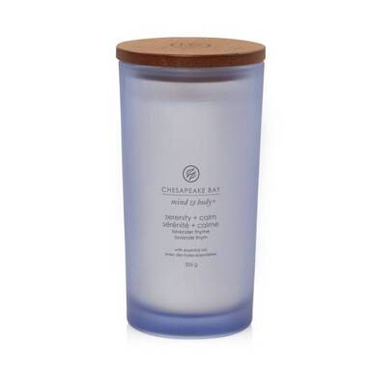 Świeca zapachowa Chesapeake Bay Candles Serenity + Calm Lavender Thymei duża