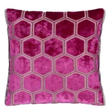 Poduszka dekoracyjna Designers Guild Manipur Fuchsia