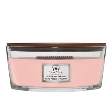 Świeca zapachowa WoodWick Hearthwick Pressed Blooms & Patchouli