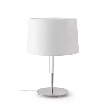 Lampa stołowa Faro Barcelona Volta biała
