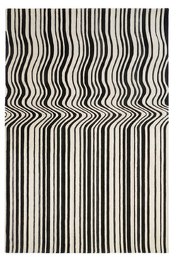 Dywan ręcznie tkany Carpet Decor Draft Black