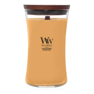 Duża Świeca zapachowa WoodWick Golden Bourbon