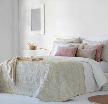 Narzuta żakardowa Antilo Greta Beige