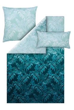 Komplet pościeli satynowej Estella Luxury Satin De Luxe Azura Turkus