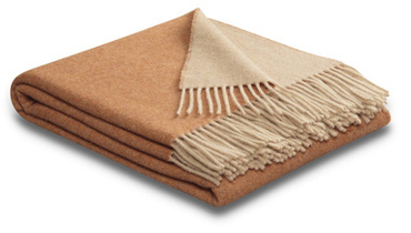 Pled wełniany Biederlack Henna-Sand