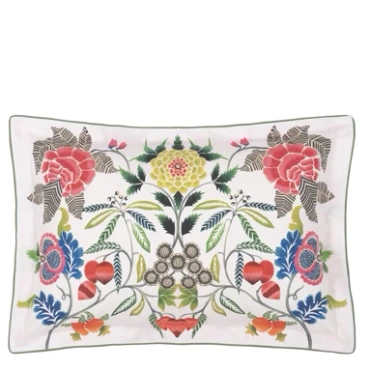 Poszewka perkalowa Designers Guild Brocart Decoratif Fuchsia
