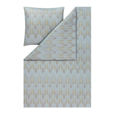 Komplet pościeli Estella Atelier Interlock Jersey Cielo Grau