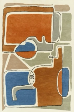 Dywan Toulemonde Bochart Bleu des Yeux Multi