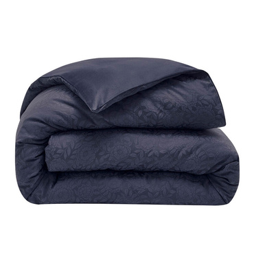 Poszwa żakardowa Le Jacquard Français Flora Dark Blue