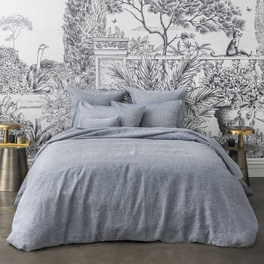 Pościel konopna Alexandre Turpault Jouvence Navy