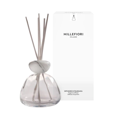 Dyfuzor zapachowy Millefiori Milano Air Design Marble Glass Clear White