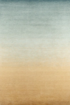 Dywan ręcznie tkany Toulemonde Bochart Sunrise Bleu Jaune