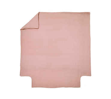 Poszwa lniana Blanc Des Vosges Louxor Różowa