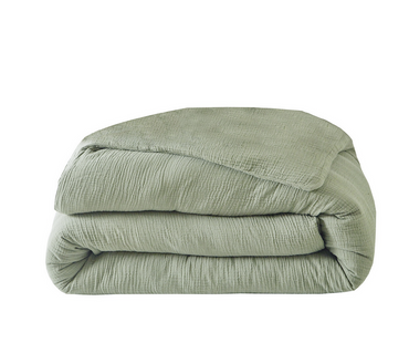 Poszwa bawełniana Blanc Des Vosges Cosy Zielona