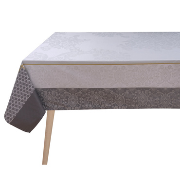 Obrus plamoodporny Le Jacquard Français Voyage Iconique Enduit Gray