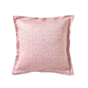 Poszewka żakardowa Blanc Des Vosges Arcangues Różowa