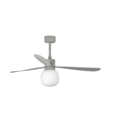 Wentylator sufitowy Faro Barcelona Amelia L Grey Ball LED Fan DC