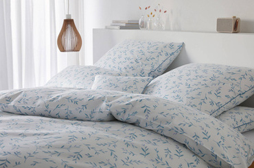 Poszewka satynowa Elegante Olive Blau