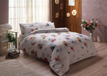 Pościel bawełniana TAC Lannie Red