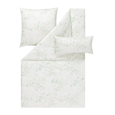 Komplet pościeli satynowej Estella Svenja Verde