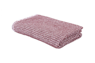 Koc bawełniany Eskimo Ascona Bordeaux