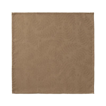 Serwetka bawełniana Le Jacquard Français Vegetal mood Brown