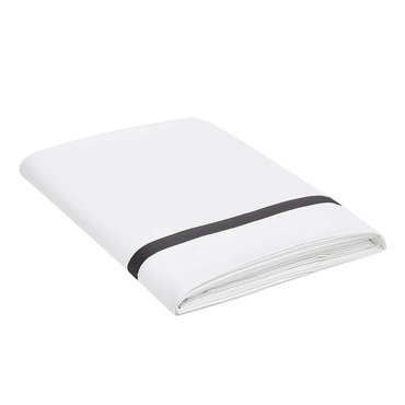 Prześcieradło bawełniane Le Jacquard Français Apparat Dark Grey