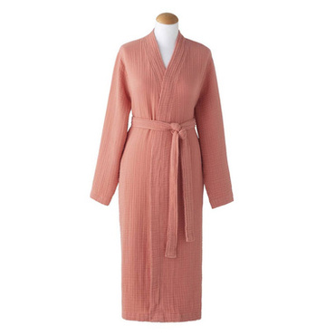 Szlafrok bawełniany Essix Bonheur Blush