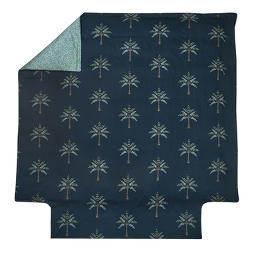 Poszwa satynowa Sanderson Palm Grove Nuit