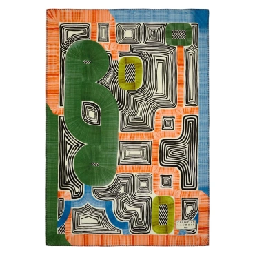 Koc wełniany Christian Lacroix En Allant Aux Baux Cypres