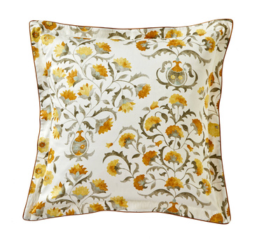 Poszewka satynowa Sanderson Jardin Oriental Miel